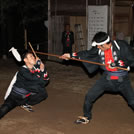 貝津田の棒の手